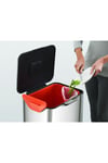 Joseph JosephJoseph Joseph 30060 Totem 60 Litre Paslanmaz Çelik Çöp Kovası30060