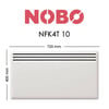 Nobo Frant NFK4T 10 Panel Isıtıcı 1000 Watt