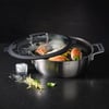 rösleSilence Pro Aroma Buharlı Pişirme Tenceresi ProResist 28 cm91978