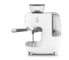 SMEG BEYAZ ÖĞÜTÜCÜLÜ ESPRESSO KAHVE MAKİNESİ ECF03BLEUEGF03WHEU