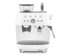 SMEG BEYAZ ÖĞÜTÜCÜLÜ ESPRESSO KAHVE MAKİNESİ ECF03BLEUEGF03WHEU