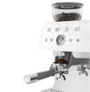 SMEG BEYAZ ÖĞÜTÜCÜLÜ ESPRESSO KAHVE MAKİNESİ ECF03BLEUEGF03WHEU