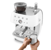 SMEG BEYAZ ÖĞÜTÜCÜLÜ ESPRESSO KAHVE MAKİNESİ ECF03BLEUEGF03WHEU