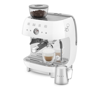 SMEG BEYAZ ÖĞÜTÜCÜLÜ ESPRESSO KAHVE MAKİNESİ ECF03BLEUEGF03WHEU
