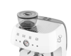 SMEG BEYAZ ÖĞÜTÜCÜLÜ ESPRESSO KAHVE MAKİNESİ ECF03BLEUEGF03WHEU