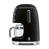 SMEG DCF02BLEU FİLTRE KAHVE MAKİNESİ , 50'S STYLE , SİYAH