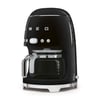 SMEG DCF02BLEU FİLTRE KAHVE MAKİNESİ , 50'S STYLE , SİYAH