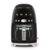 SMEG DCF02BLEU FİLTRE KAHVE MAKİNESİ , 50'S STYLE , SİYAH