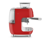SMEG KIRMIZI ÖĞÜTÜCÜLÜ ESPRESSO KAHVE MAKİNESİ ECF03BLEUEGF03RDEU