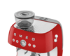 SMEG KIRMIZI ÖĞÜTÜCÜLÜ ESPRESSO KAHVE MAKİNESİ ECF03BLEUEGF03RDEU
