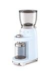 SMEG30 Farklı Öğütme Tipi Pastel Mavi Kahve Çekirdeği Öğütme Cihazı Cgf01pBEUCGF01PBEU