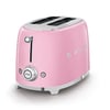 SMEGPembe Kettle Ve 2x1 Ekmek Kızartma Makinesi Seti KLF03-TSF01PKEUPembe Set 