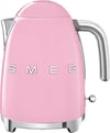 SMEGPembe Kettle Ve 2x1 Ekmek Kızartma Makinesi Seti KLF03-TSF01PKEUPembe Set 