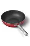 SMEGSMEG Cookware 50'S Style Krem WOK Tava 30 cmCKFW3001RDM