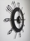 Metal Duvar Saati MS38038