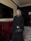 AHU ABAYA SİYAH