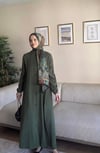 VOGUE HAKİ ABAYA 