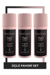 Aqua Di Polo 1987 Omodeo Parfümlü Kadın Deodorant Seti 150 ml 3 Adet | Çiçeksi, Vanilyalı | Alüminyum İçermez