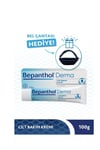 Bepanthol Derma Cilt Bakım Kremi 100g Günlük Yüz Vücut Bakım & Bel Çantası Hediye - Yoğun Nemlendirici