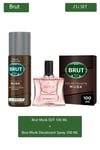 Brut Musk EDT 100 ml Erkek Parfüm Seti