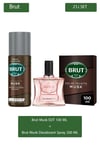 Brut Musk EDT 100 ml Erkek Parfüm Seti