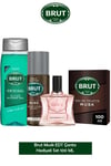 Brut Musk EDT Çanta Hediyeli 3lu Erkek Parfüm Seti 100 ml