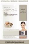 Dermal Arındırıcı, Nemlendirici Ve Ton Eşitleyici Pirinç Özlü Kollajen Maske 23 Gr