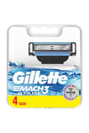 Gillette Mach 3 Start Tıraş Bıçağı 4'lü Yedek Başlık