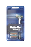 Gillette Sensor 3 Tıraş Makinesi + 6 Yedek Tıraş Bıçağı
