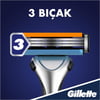 Gillette Sensor 3 Tıraş Makinesi + 6 Yedek Tıraş Bıçağı