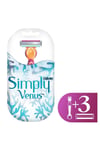 Gillette Venus Simply Tıraş Makinesi 3 Yedek Tıraş Bıçağı