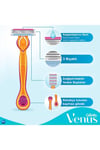 Gillette Venus Simply Tıraş Makinesi 3 Yedek Tıraş Bıçağı