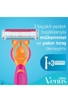 Gillette Venus Simply Tıraş Makinesi 3 Yedek Tıraş Bıçağı