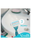 Gillette Venus Smooth Kadın Tıraş Makinesi 3 Yedek Tıraş Bıçağı