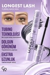 Golden Rose Longest Lash Tubing Mascara - Siyah - Ekstra Uzunluk ve Takma Kirpik Etkili Siyah Maskara