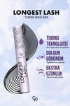 Golden Rose Longest Lash Tubing Mascara - Siyah - Ekstra Uzunluk ve Takma Kirpik Etkili Siyah Maskara