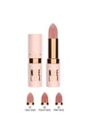 Golden Rose Nude Look Matte Lipstick 01 Coral Nude Ruj