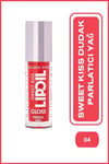Golden Rose Sweet Kiss Lip Oil Gloss 04 Paradise Fruit Dudak Parlatıcısı