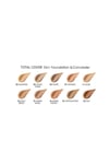 Golden Rose Total Cover Foundation 15 Warm Sand 30 ml