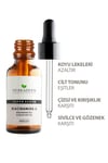 Herbaderm Siyah Nokta Karşıtı, Cilt Tonu Eşitleyici Niacinamide Serum 30 ml