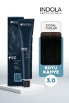 Indola PCC 3.0 Koyu Kahve 60 ml Saç Boyası