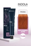 Indola PCC 7.44 Kumral Yoğun Bakır 60 ml Saç Boyası