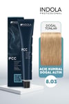 Indola PCC 8.03 Açık Kumral Doğal Altın 60 ml Saç Boyası