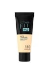Maybelline New York Fit Me Matte 110 Porcelain Fondöten 
