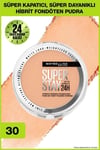 Maybelline New York Super Stay 24H Pudra-Fondöten 30