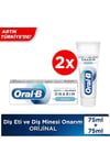 Oral-B Orijinal Diş Eti Ve Minesi Onarım Diş Macunu 75 ml x2