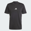 Adidas  Regular Fit Düz T-Shirt Siyah Beyaz Renk SİYAH BEYAZ