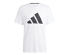 Adidas Training Essentials Feelready Logo Erkek Tişört Beyaz Siyah Renk BEYAZ SİYAH