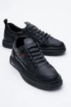 Marcomen 152-19039 Deri Sneaker Ayakkabı Siyah Renk SİYAH