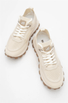 Marcomen 152-21326 Deri Sneaker  Ayakkabı Bej Renk BEJ